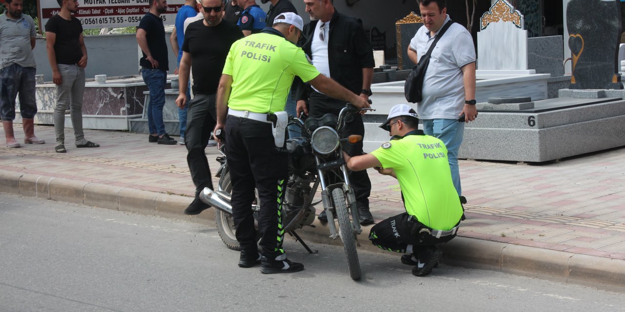 Ters yönde giden sürücüye 13 bin lira ceza