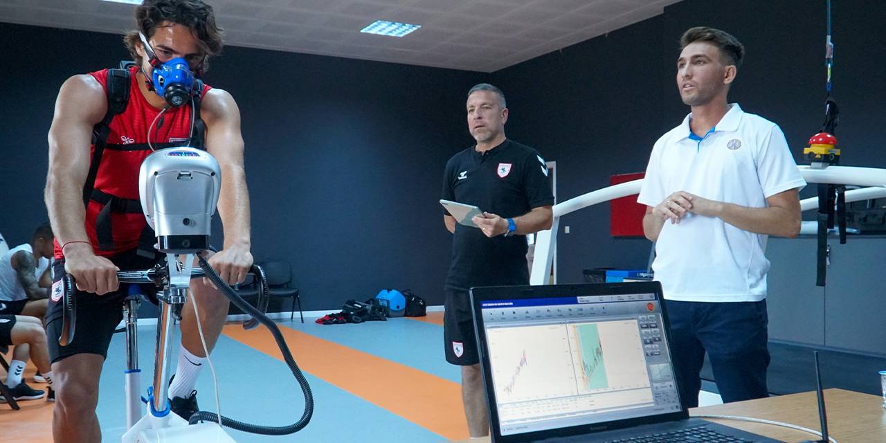 Futbolculara Vo2 Max Testi yapıldı