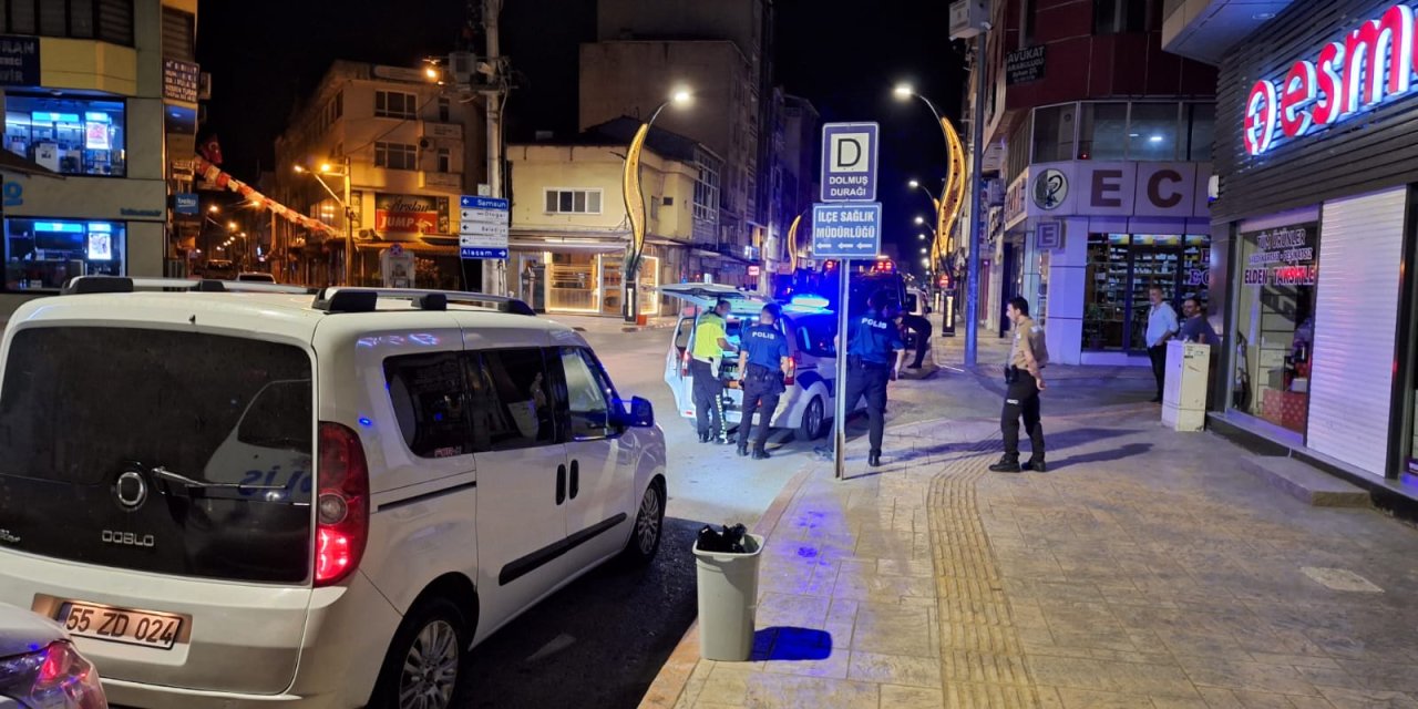 Gece trafik uygulaması yapıldı