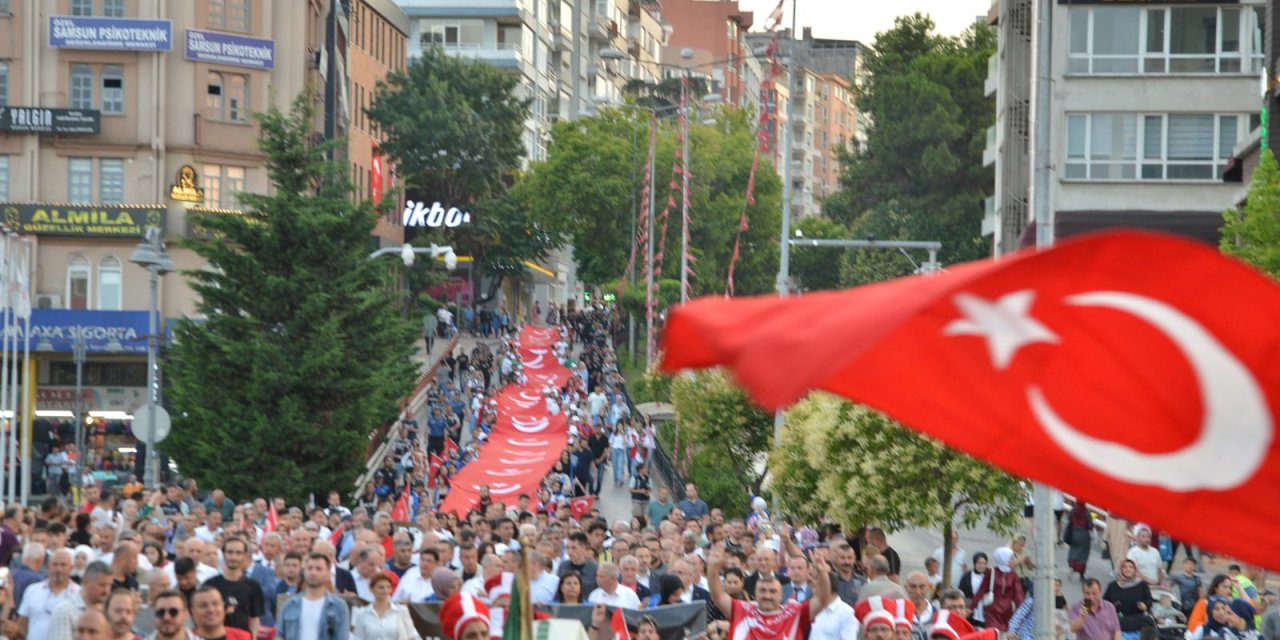 Samsun'da anma programı düzenlendi