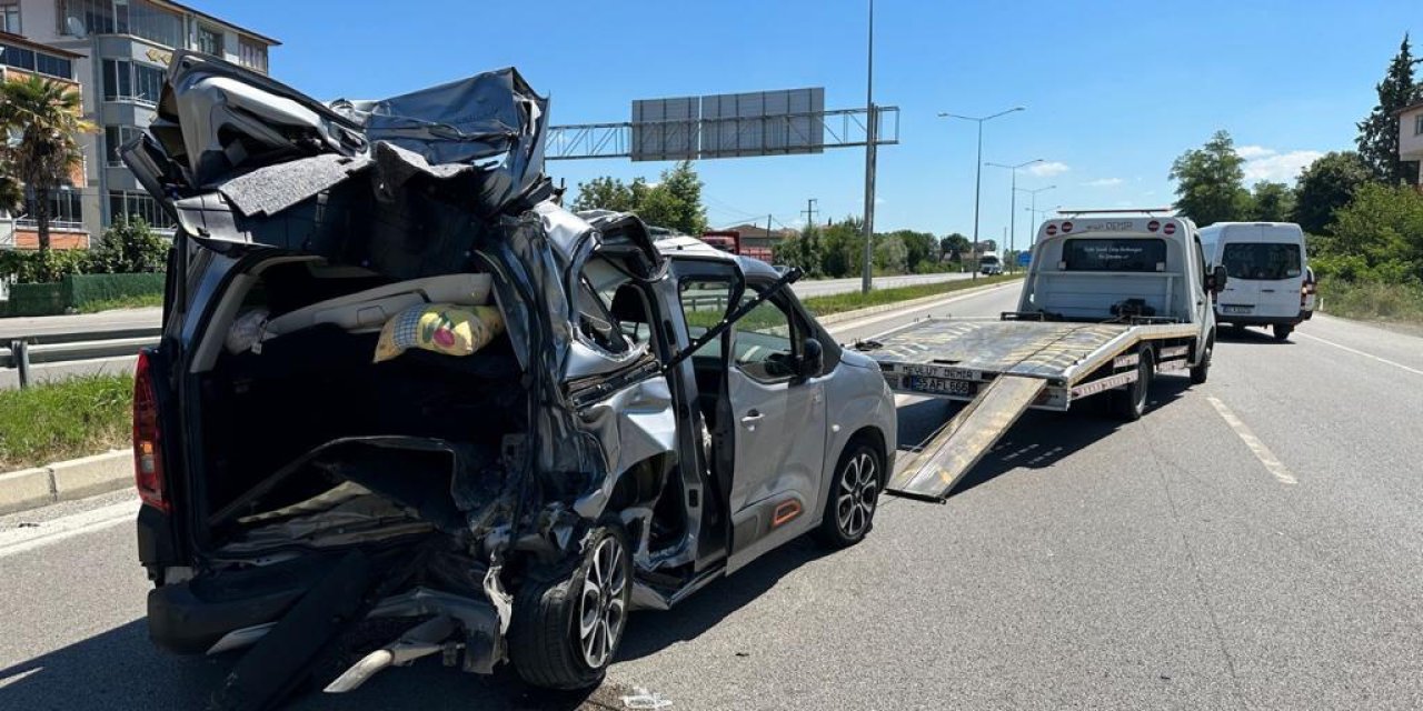 Trafik kazasında 1’i ağır 3 kişi yaralandı