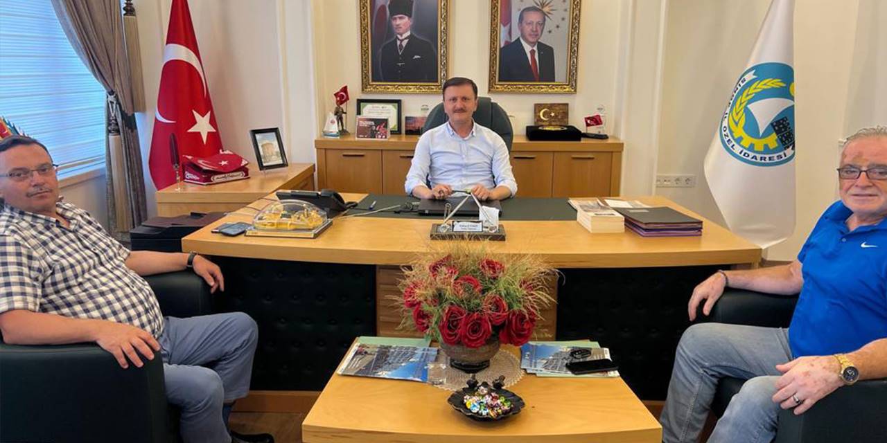 Bahadır ve Akman'dan Yahya Çınkıl'a ziyaret