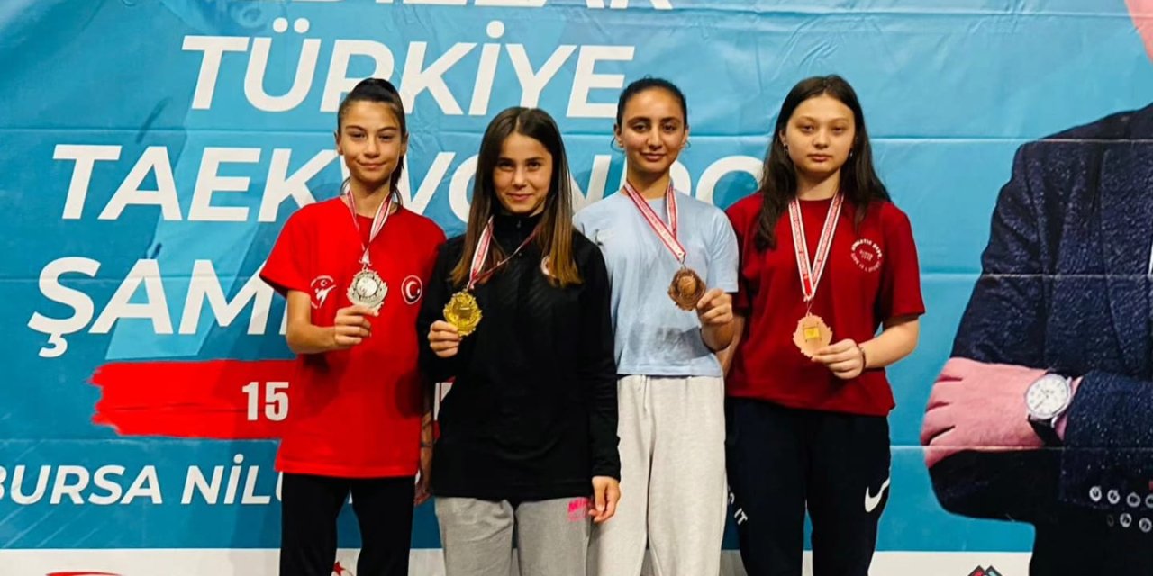 Samsun Büyükşehir Belediyespor 3 madalya kazandı