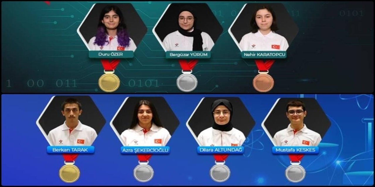 Türk öğrenciler 7 madalya kazandı