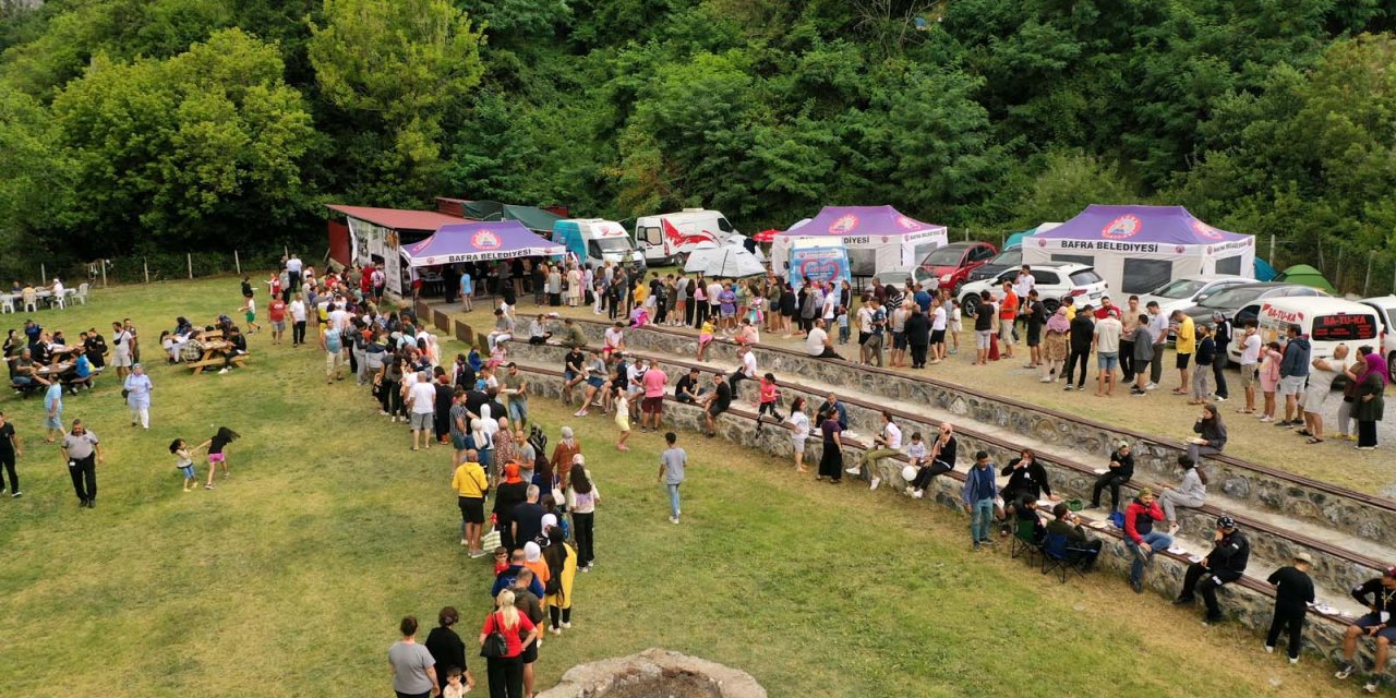 Bafra'da festival heyecanı devam ediyor