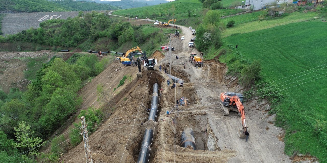 5 ilçeyi ilgilendiren dev proje devam ediyor