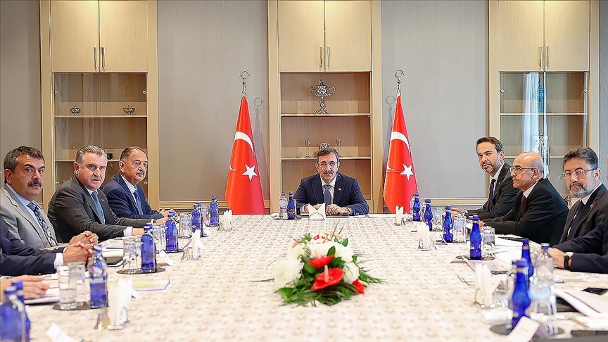 Deprem koordinasyon toplantısı yapıldı