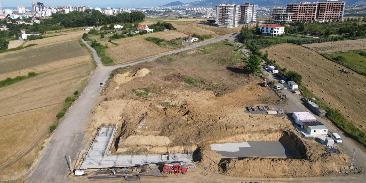 Saha inşaatının yüzde 15’i tamamlandı