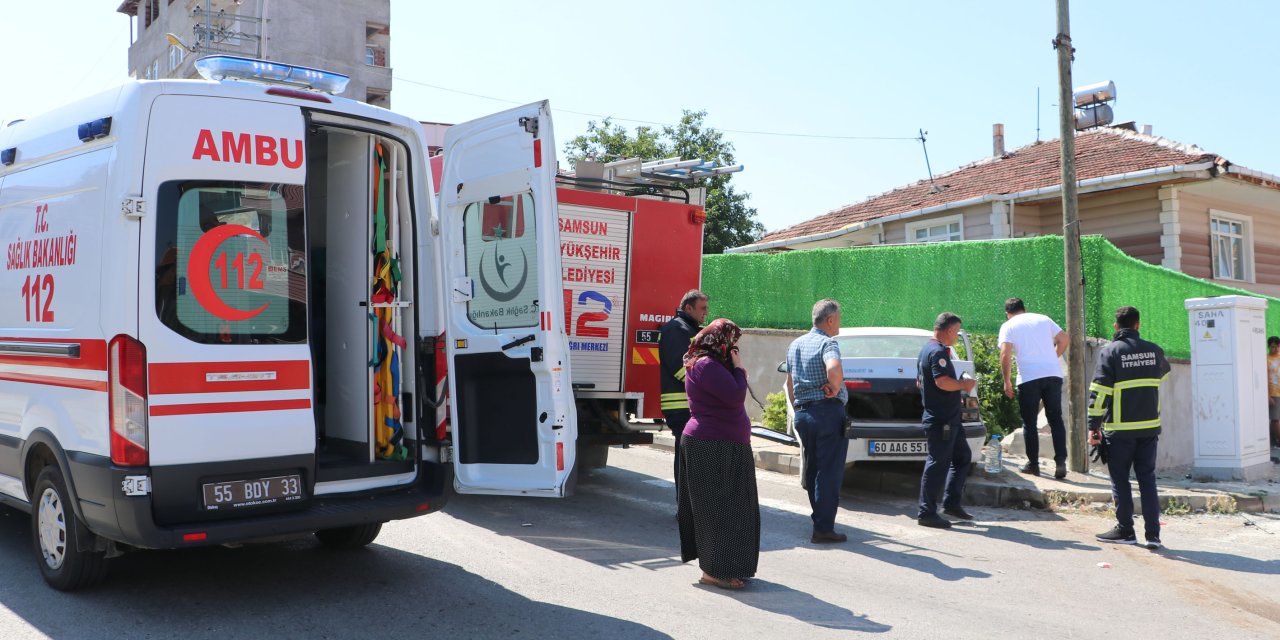 Trafik kazasında 3 kişi yaralandı