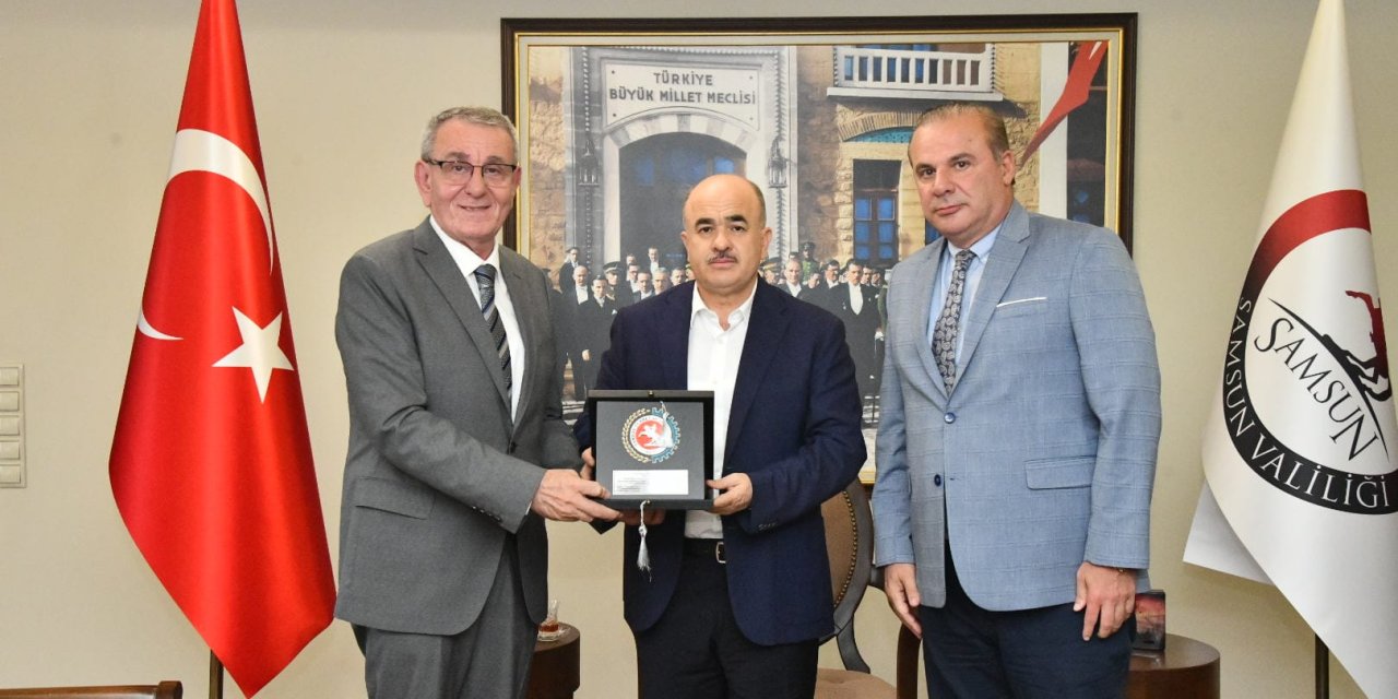 Samsun TSO'dan Vali Dağlı’ya veda ziyareti
