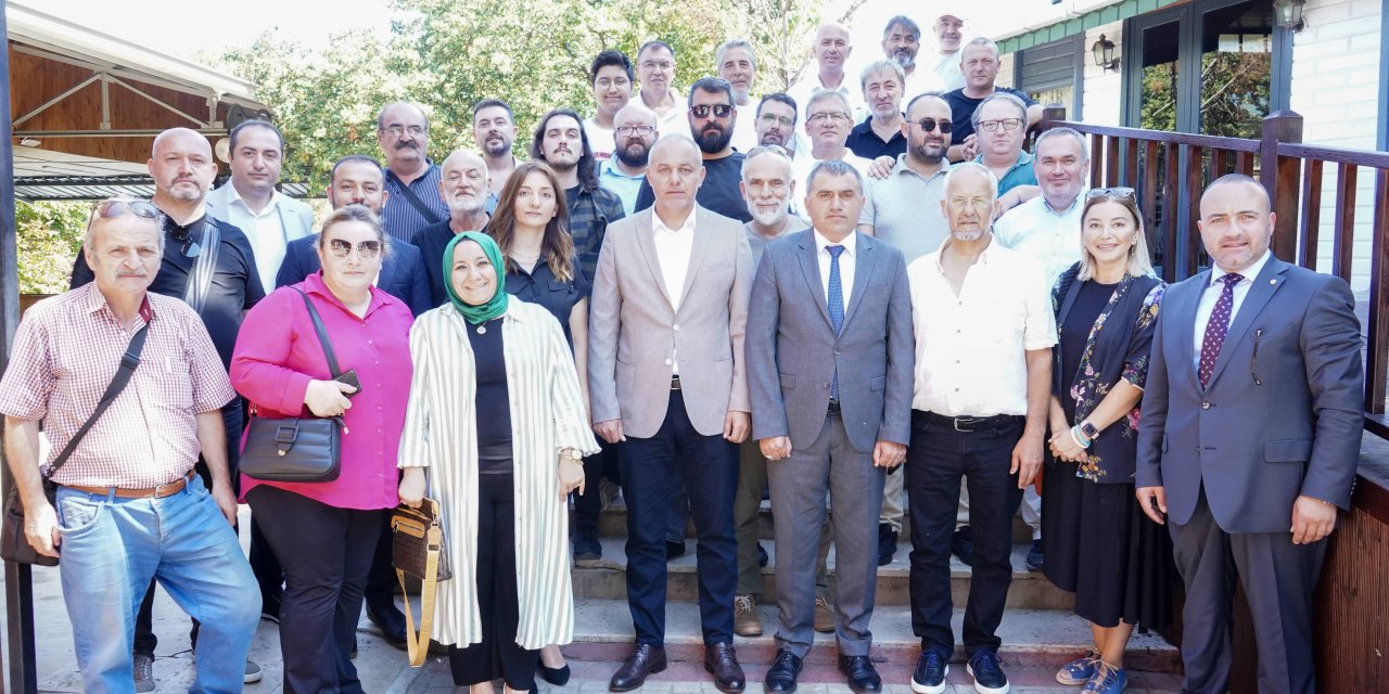 Basın mensupları ile bir araya geldiler