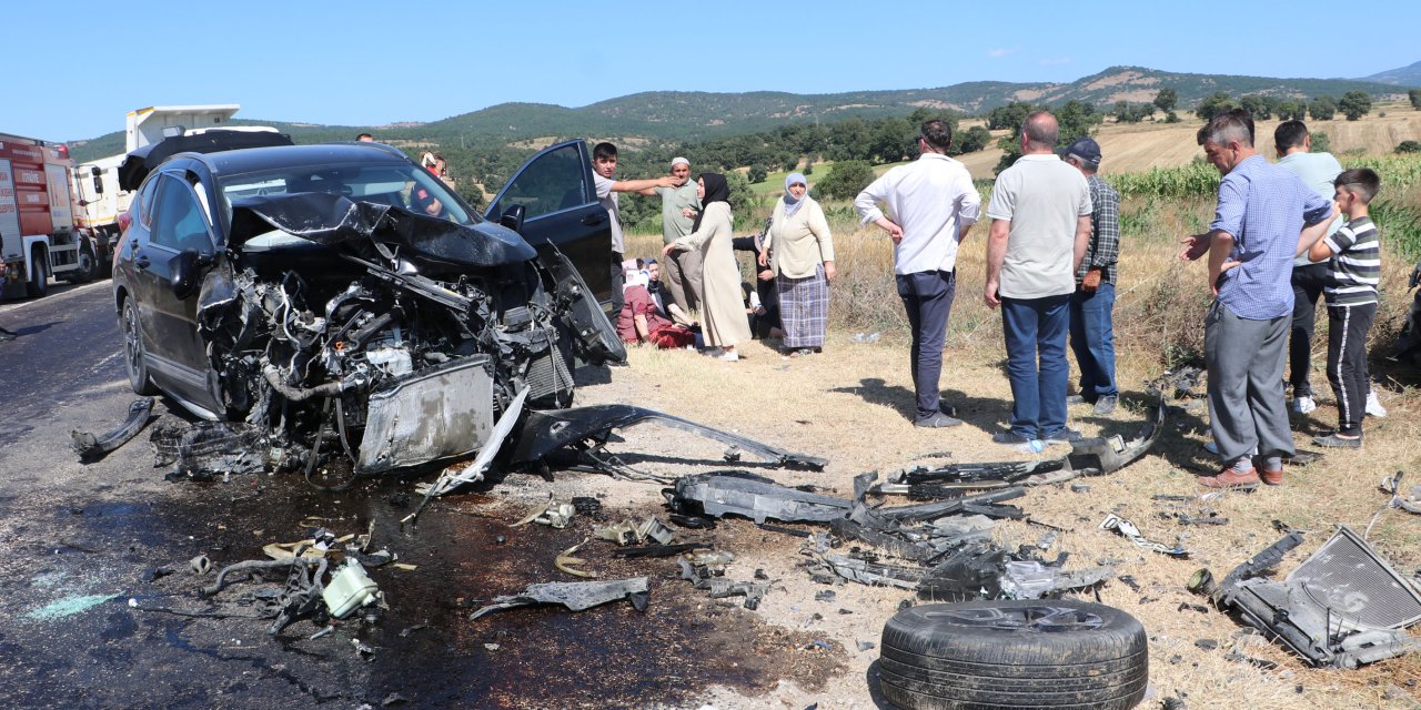 Trafik kazasında 6 kişi yaralandı