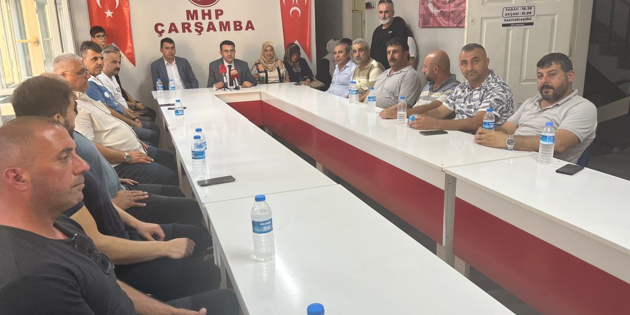 MHP Çarşamba İlçe Başkanlığı’na Özgen Alper Yalçın atandı