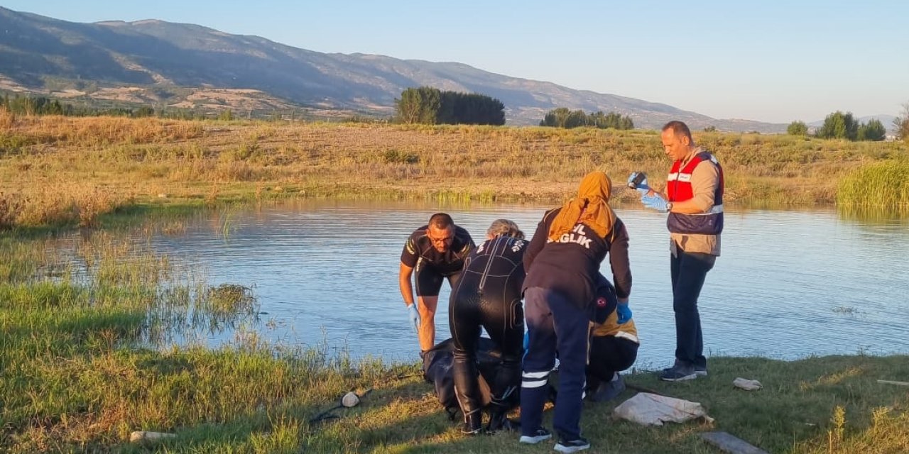 Kayıp kişinin gölette cesedi bulundu