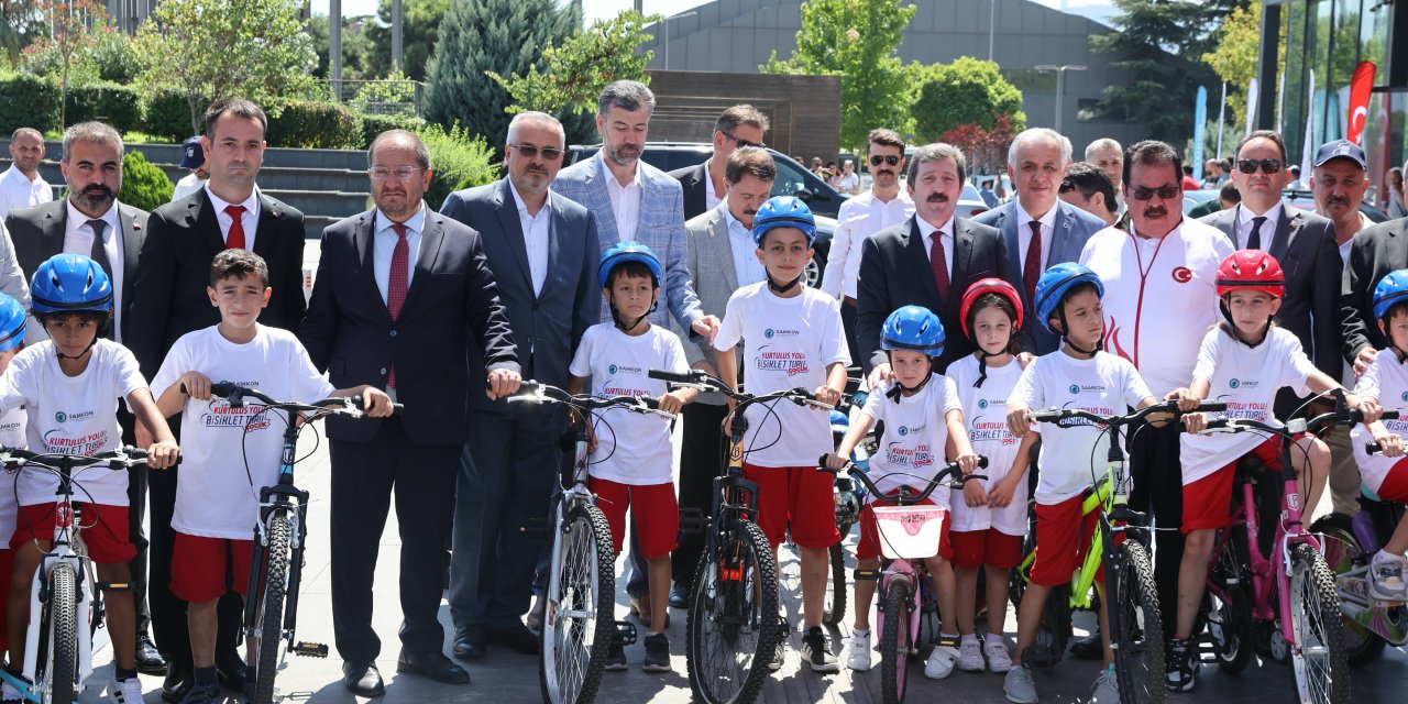 Kurtuluş Yolu Bisiklet Turu'nun tanıtımı yapıldı