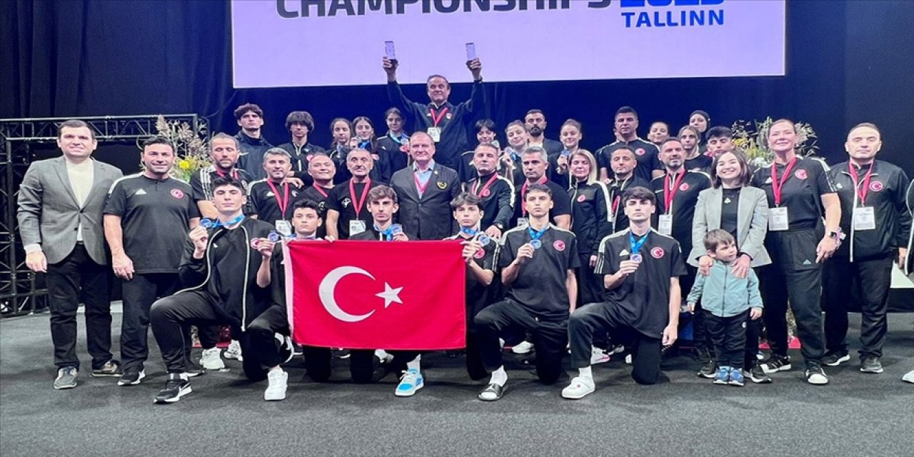 Genç milli tekvandocular Avrupa şampiyonu oldu