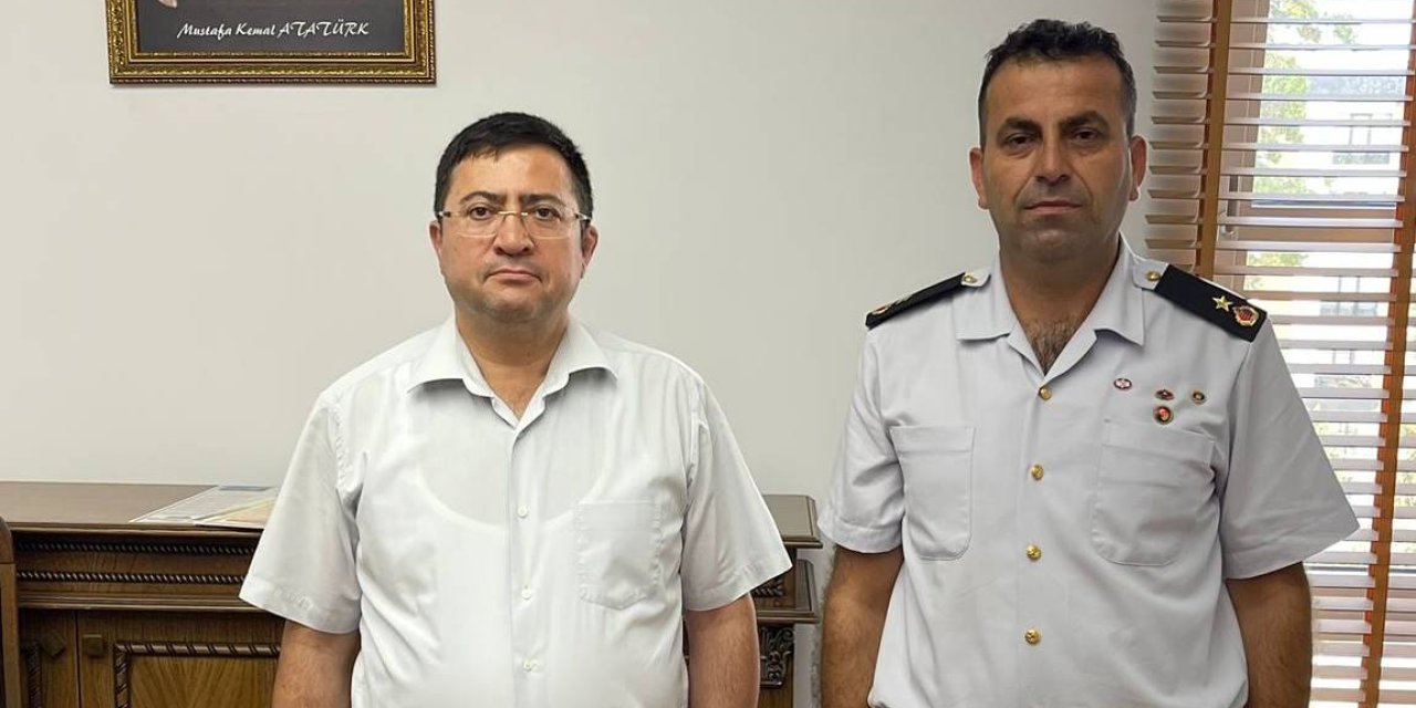 Alaçam Jandarma Komutanı Görmez binbaşılığa terfi etti