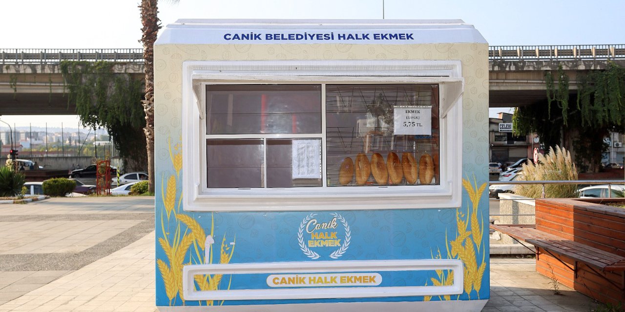 Canik Halk Ekmek Büfeleri hizmette