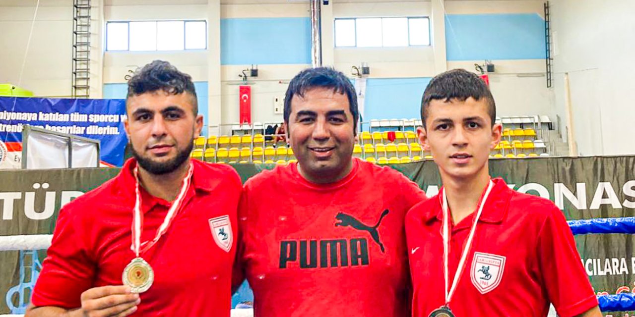 Samsunspor sporcuları 2 madalya kazandı