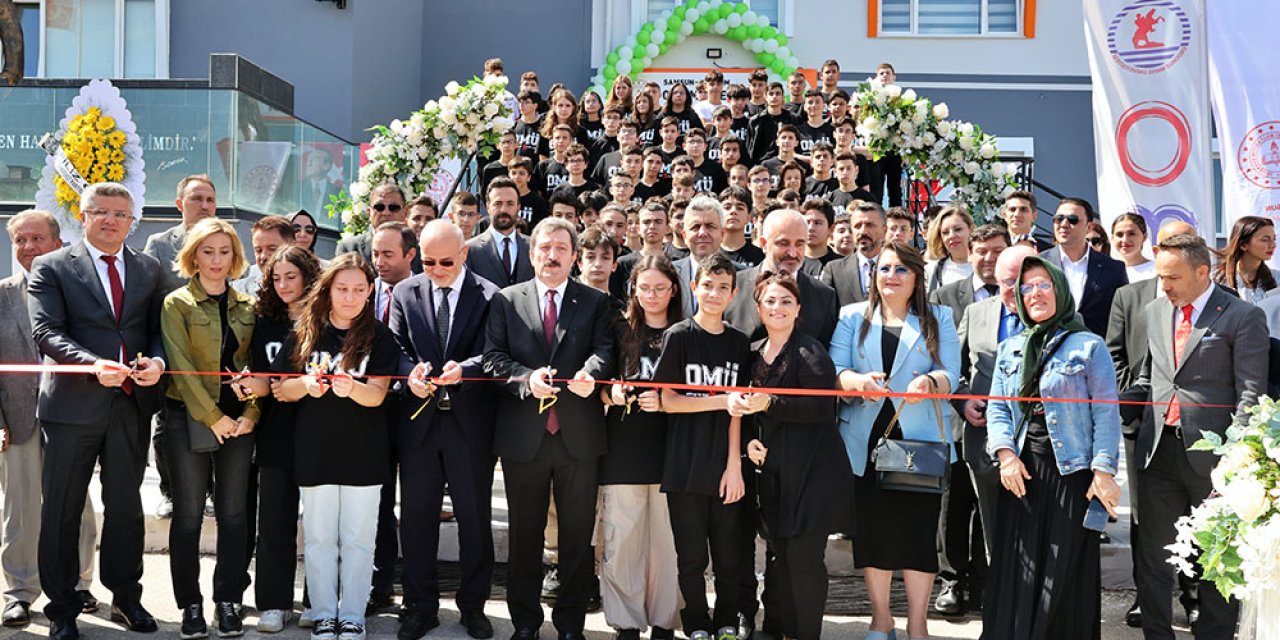 OMÜ Mesleki ve Teknik Anadolu Lisesi açıldı