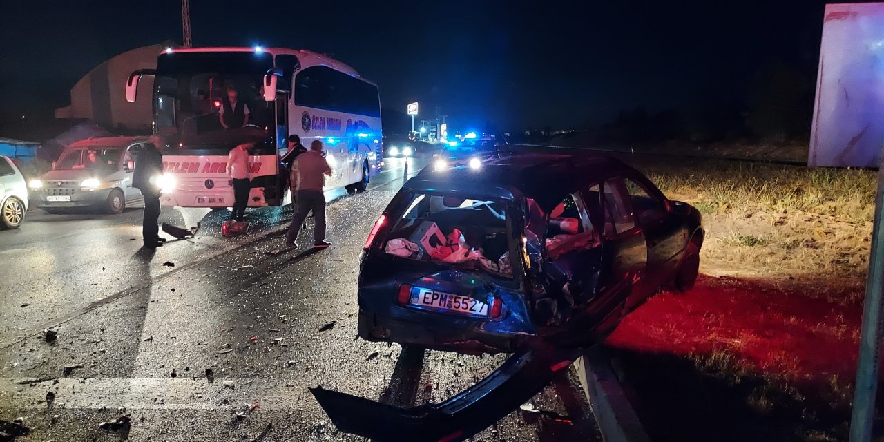 Zincirleme trafik kazasında 3 kişi yaralandı