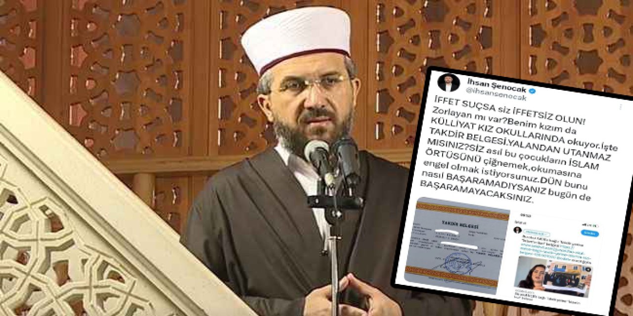 "İffet suçsa siz iffetsiz olun"
