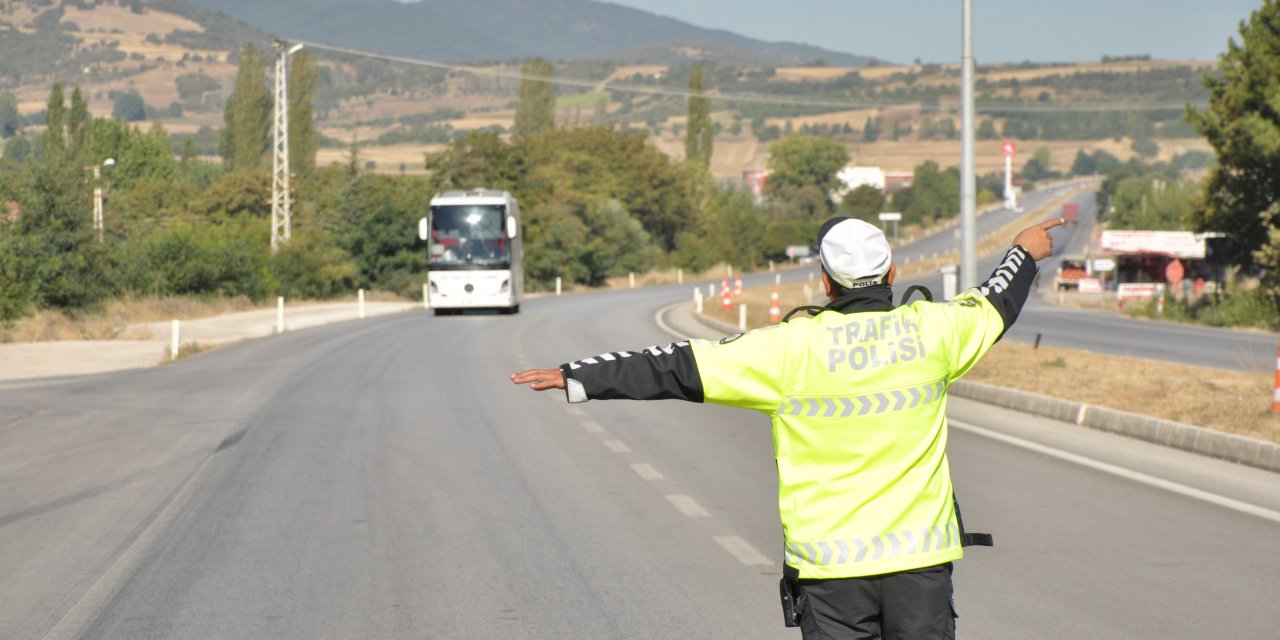 Yolcu otobüslerine denetim yapıldı