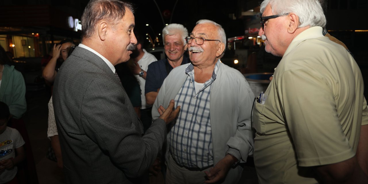 Başkan Deveci Lozan esnafıyla buluştu