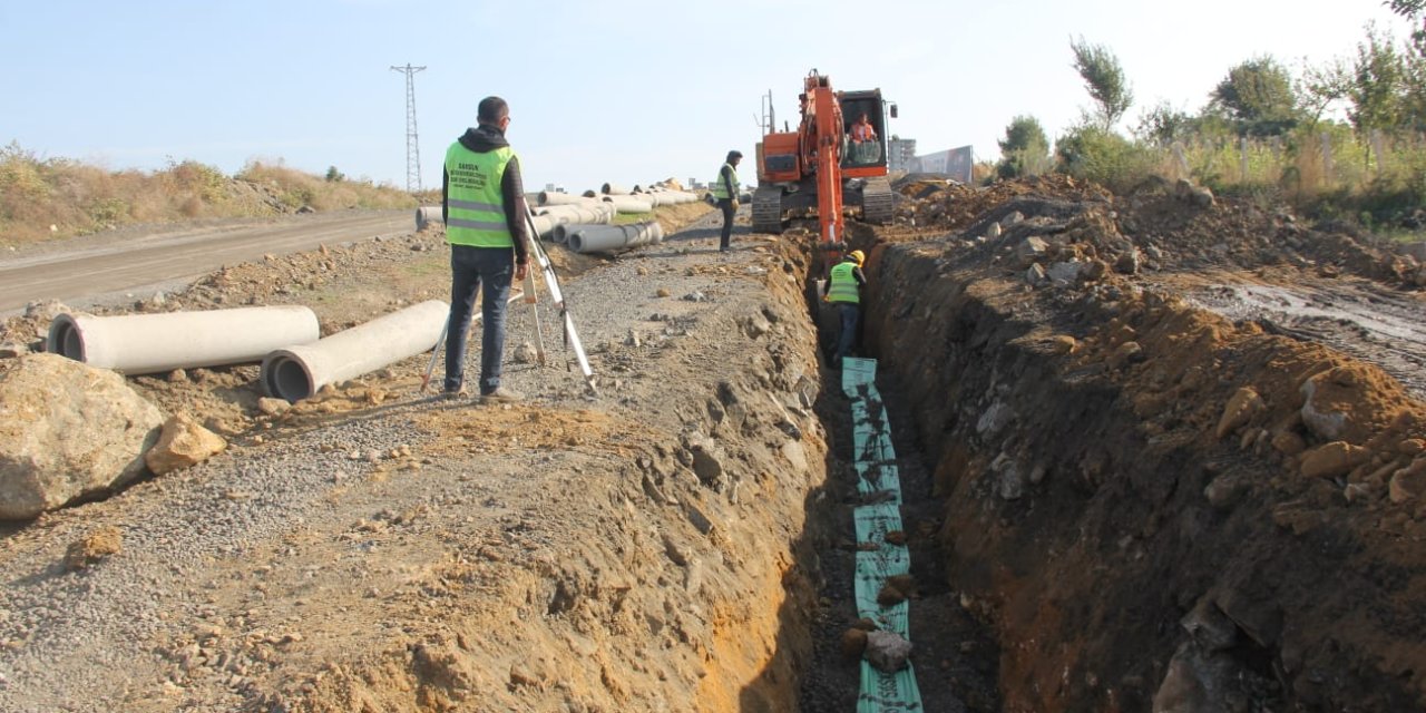 Altyapı çalışmaları devam ediyor