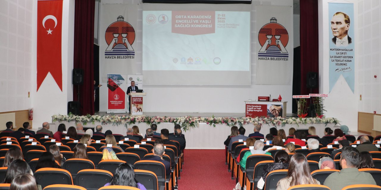 Orta Karadeniz Engelli ve Yaşlı Sağlığı Kongresi başladı