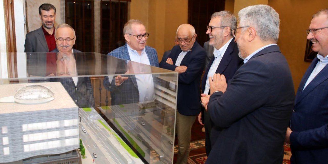 AK Parti MKYK üyesi Mahir Ünal’dan Başkan Demir’e ziyaret
