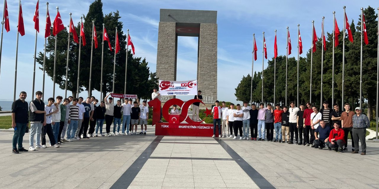 Canikli gençler akın akın Çanakkale’ye