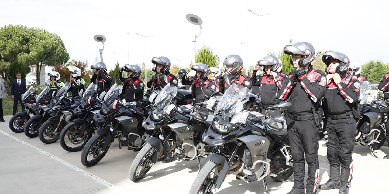 Motosikletli polis timleri ile polis ekiplerinin sayısı arttı