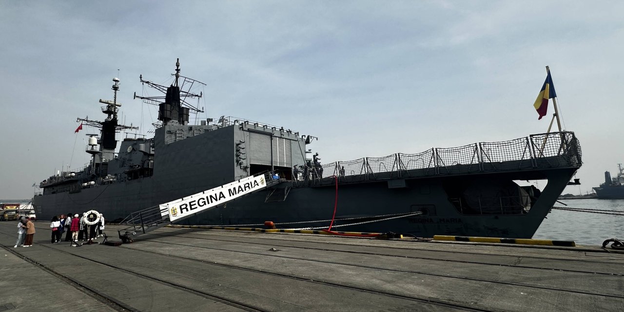 ROS Regina Maria (F-222) fırkateyni ziyarete açıldı