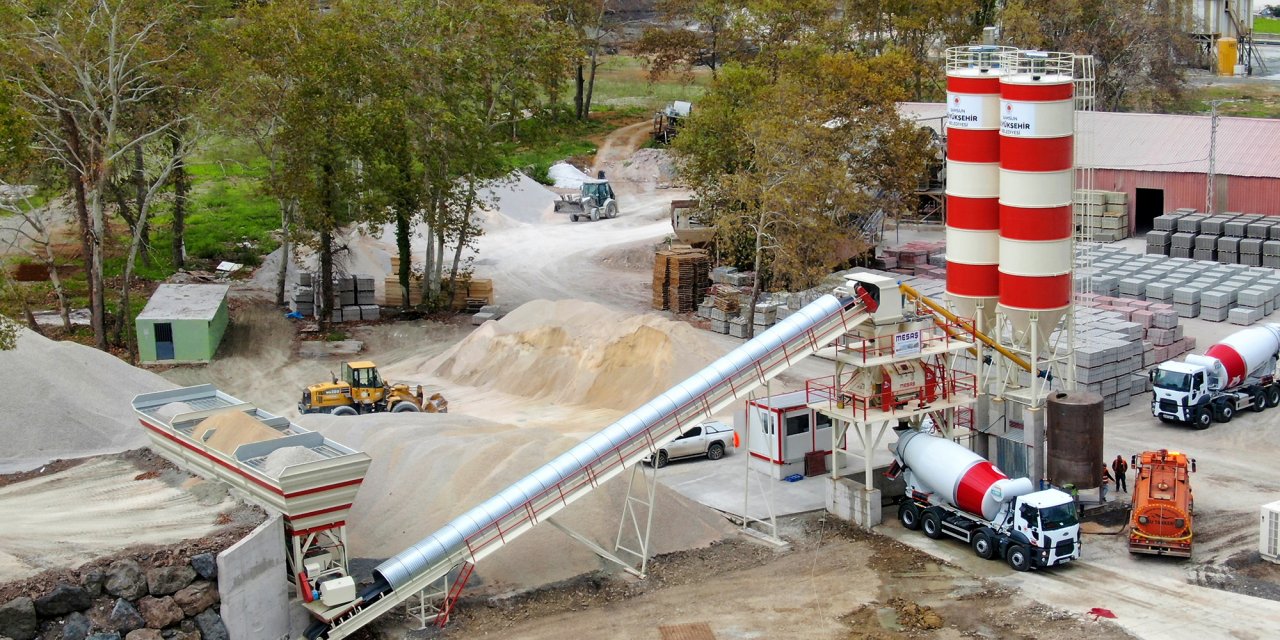 Beton santralleri ile büyük tasarruf