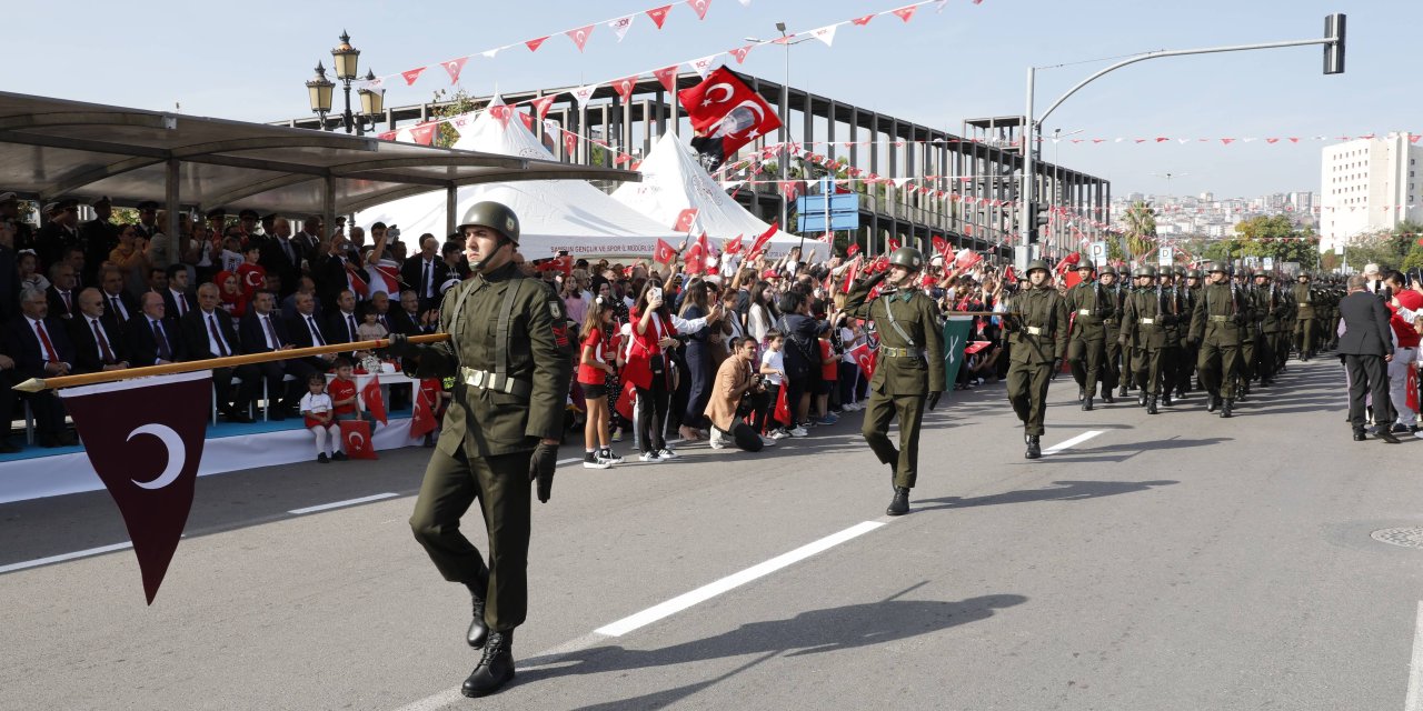 Samsun'da Cumhuriyet coşkusu yaşandı
