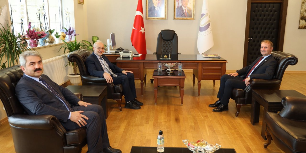 Rektör Ünal’dan Ordu Üniversitesi Rektörü Baş'a ziyaret