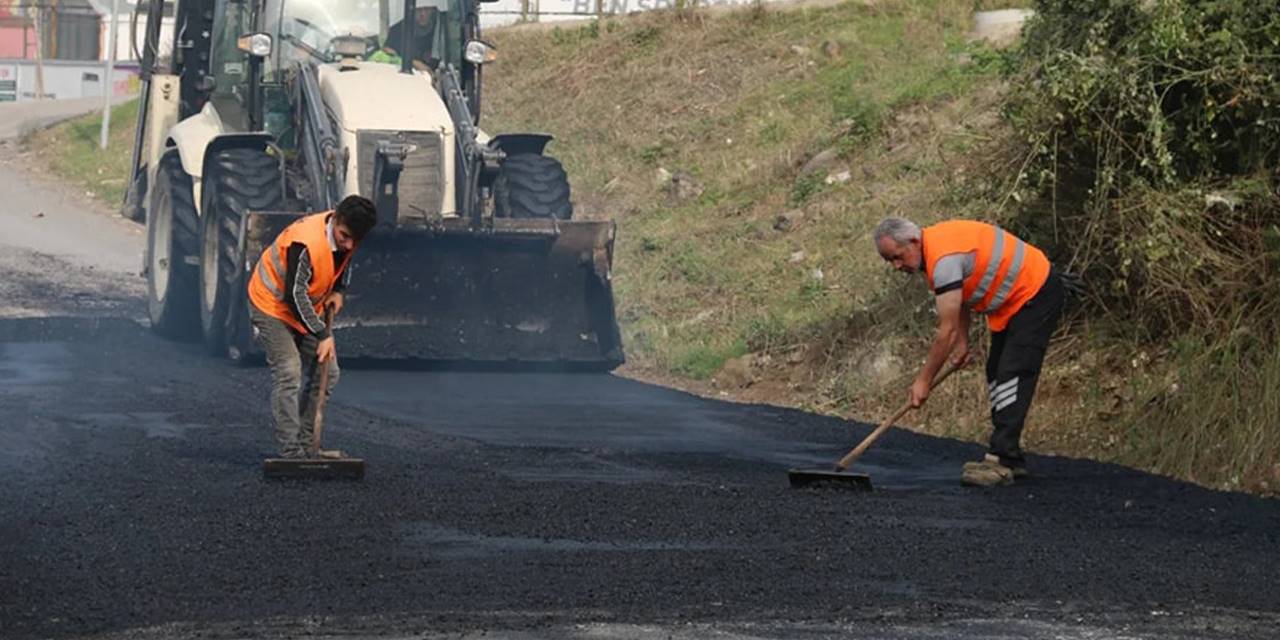 Atakum'da iş makineleri sahaya indi