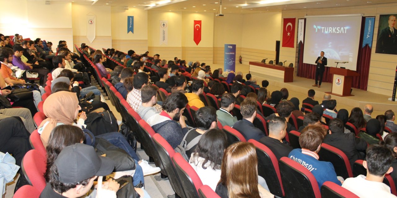 "Uzay ve Uydularımız" konulu söyleyişi yapıldı