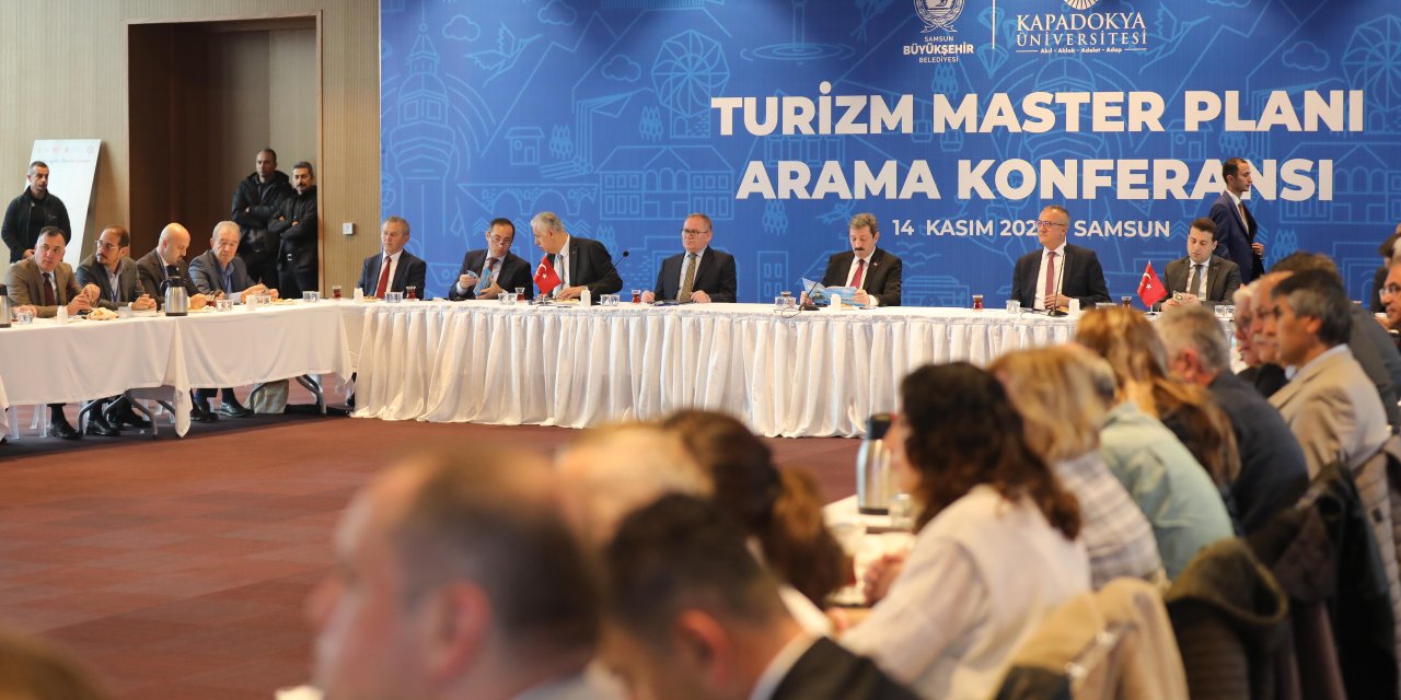 Samsun'da turizmin yol haritası belirleniyor