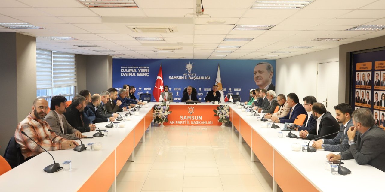 Yerel seçim hazırlıkları değerlendirildi