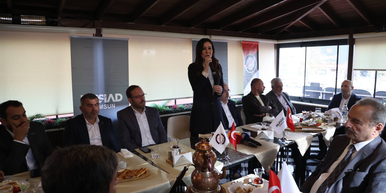 AK Parti Genel Başkan Yardımcısı Karaaslan Samsun'da konuştu