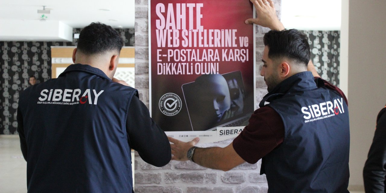 Siberay ekipleri vatandaşları uyardı