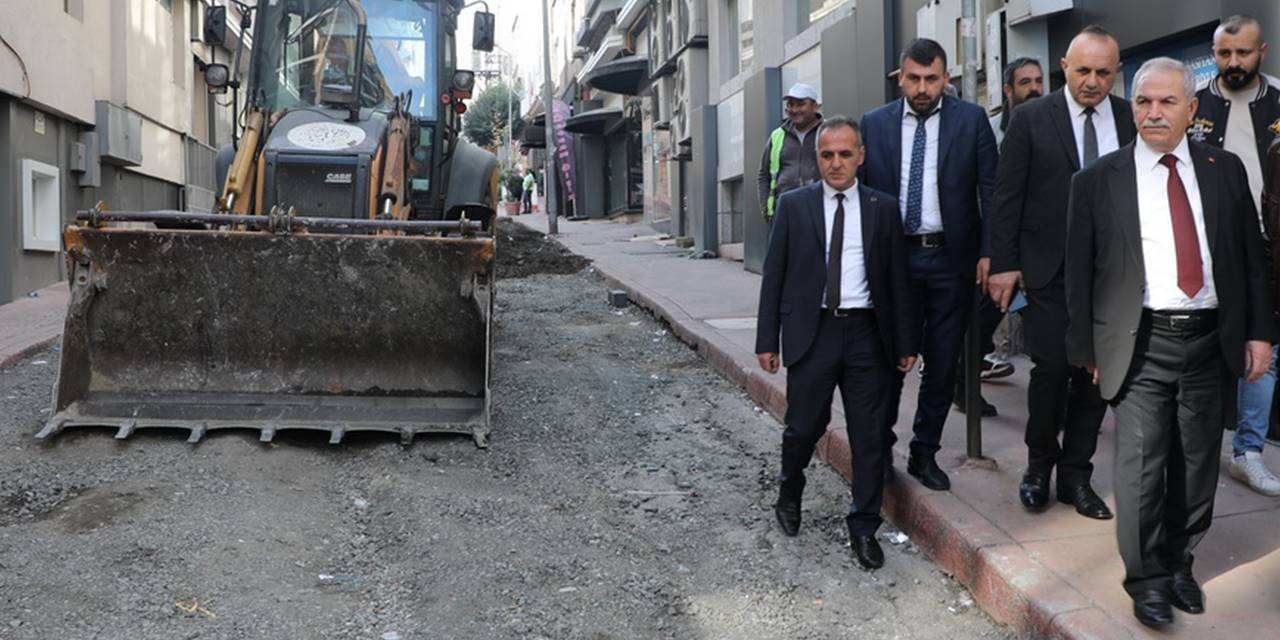 Saha çalışmalarını yerinde inceledi