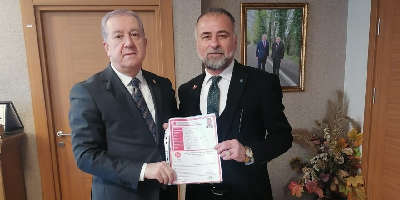 Samsun'da MHP'li Erdal Türker İlkadım Belediye Başkan aday adayı oldu
