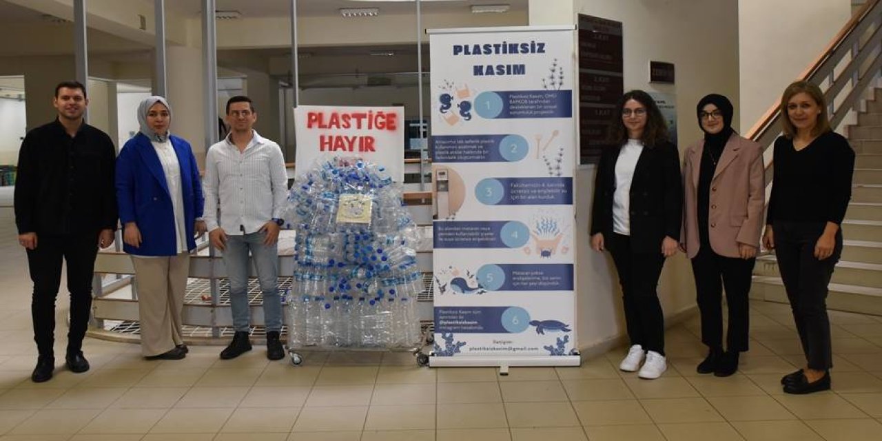 'Plastiksiz Kasım' projesi hayata geçti