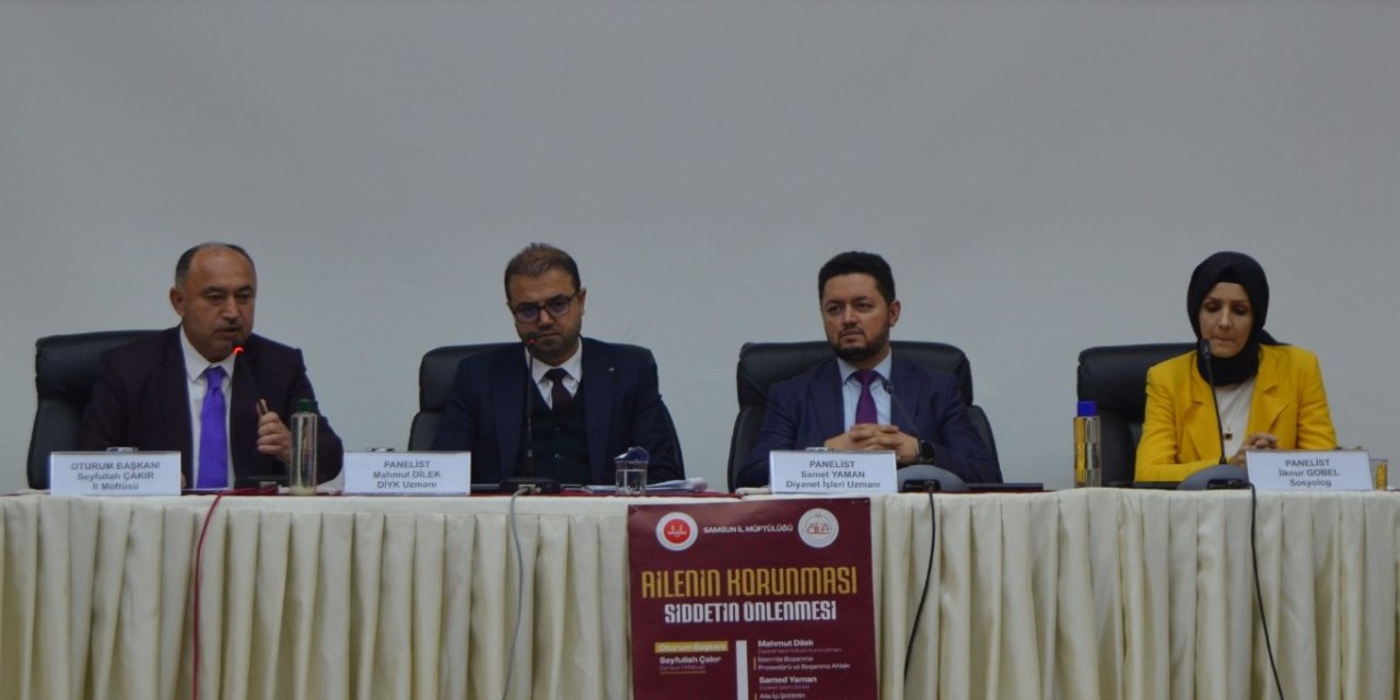 'Ailenin Korunması Şiddetin Önlenmesi' paneli düzenlendi