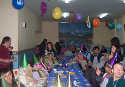 Huzur Evinde yılbaşı kutlaması