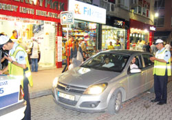 70 sürücüye 5 bin YTL ceza