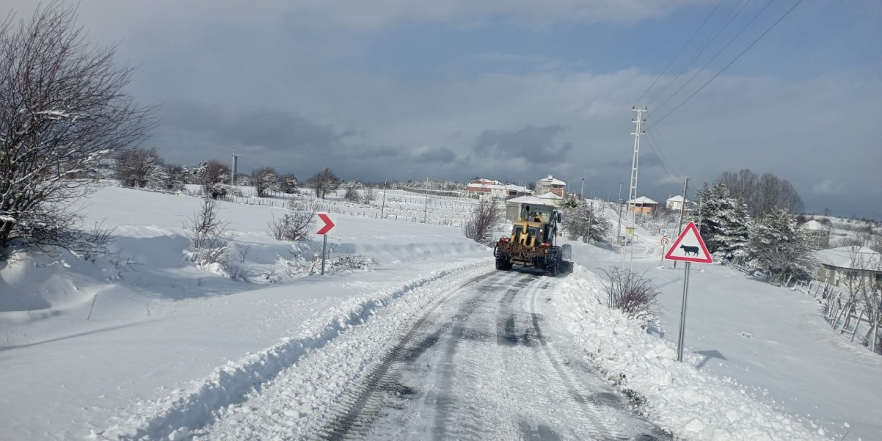 Büyükşehir kışa hazır
